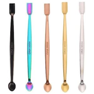 BAOFALI Juego de cucharas de acero inoxidable 304 de 5_1