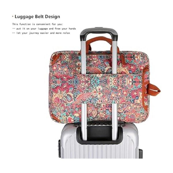 BAOSHA Mochila convertible grande de 17 pulgadas portátil