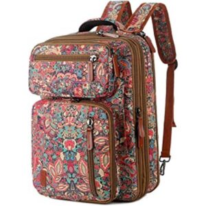 BAOSHA Maletín convertible de 15.6 pulgadas para laptop
