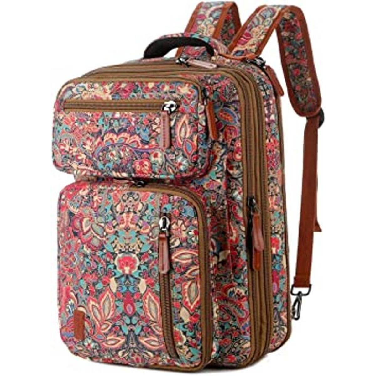 BAOSHA Maletín convertible de 15.6 pulgadas para laptop