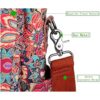 BAOSHA Mochila convertible grande de 17 pulgadas portátil