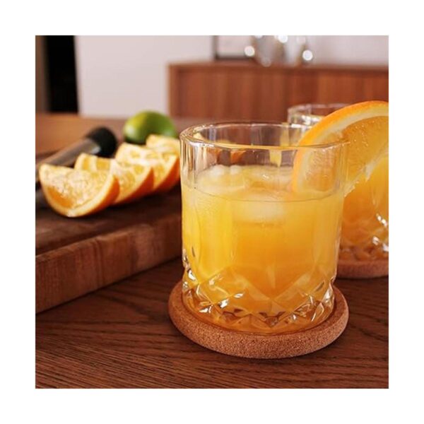 BARVIVO Posavasos de corcho natural para bebidas con_2