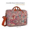 BAOSHA Mochila convertible grande de 17 pulgadas portátil