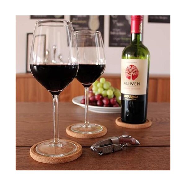 BARVIVO Posavasos de corcho natural para bebidas con_3