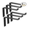 BATODA Soportes de estante de 10 pulgadas con borde para_1