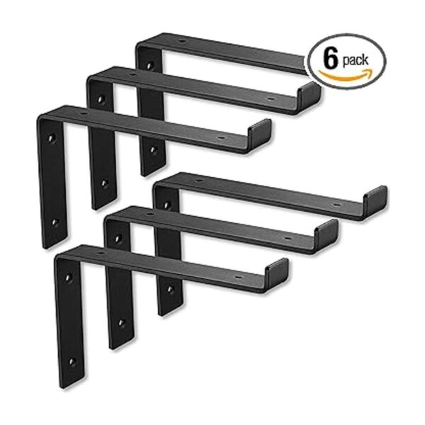 BATODA Soportes de estante de 10 pulgadas con borde para_1