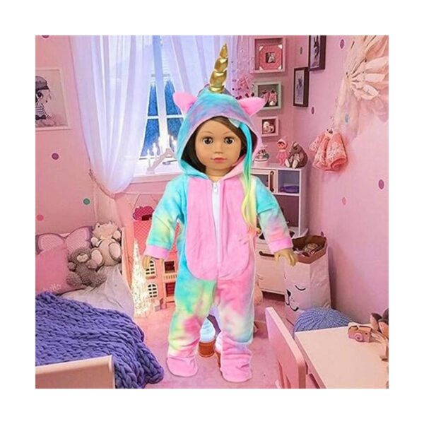 BDDOLL Ropa de muñeca de 18 pulgadas disfraz de muñeca de_2