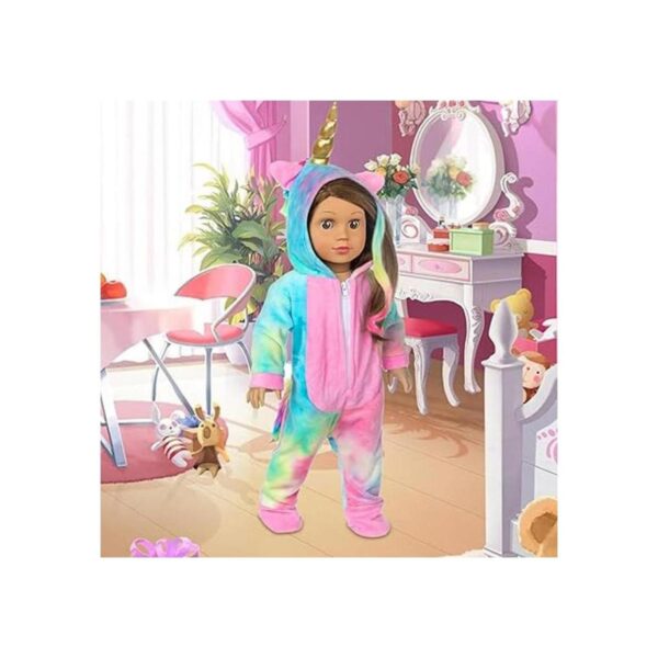 BDDOLL Ropa de muñeca de 18 pulgadas disfraz de muñeca de_5