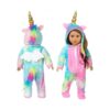 BDDOLL Ropa de muñeca de 18 pulgadas disfraz de muñeca de_1