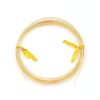 BEADIA Alambre chapado en oro de 18 quilates de 0.024 in_5