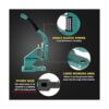 BEAMNOVA Kit de ojales para máquina de prensa manual con 3_5