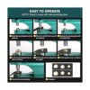 BEAMNOVA Kit de ojales para máquina de prensa manual con 3_6