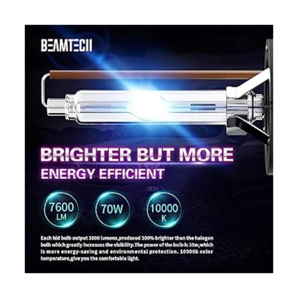 BEAMTECH Bombillas HID D2S bombillas de repuesto para_3