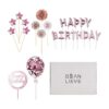 BEAN LIEVE Juego de velas de cumpleaños decoración de