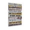 BEASTZHENG Letrero de metal con texto Funny Lesson from a_1