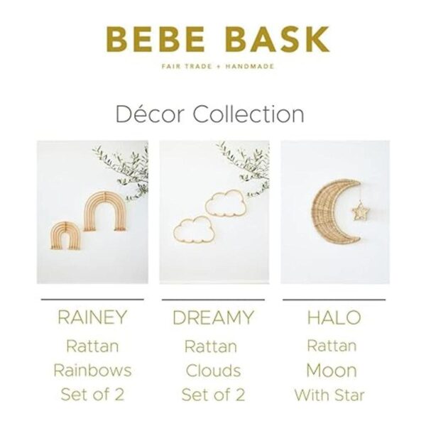 BEBE BASK Juego de dos piezas de decoración de habitación_6