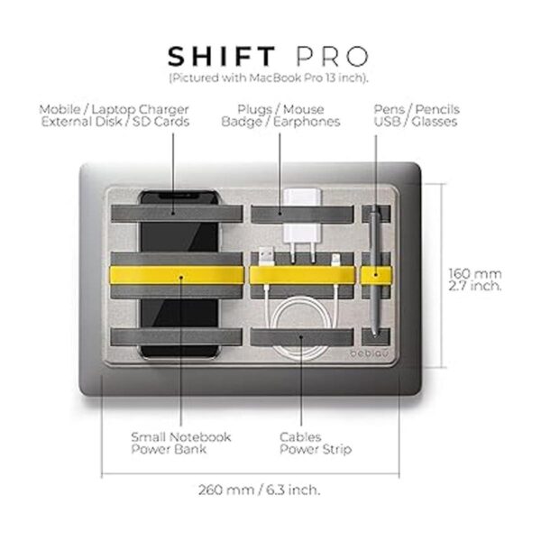 BEBLAU SHIFT PRO Organizador de electrónica portátil_3