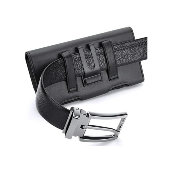 BECPLT Funda para Galaxy Z Fold 4 funda de cuero con clip_4