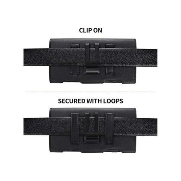 BECPLT Funda para Galaxy Z Fold 4 funda de cuero con clip_3