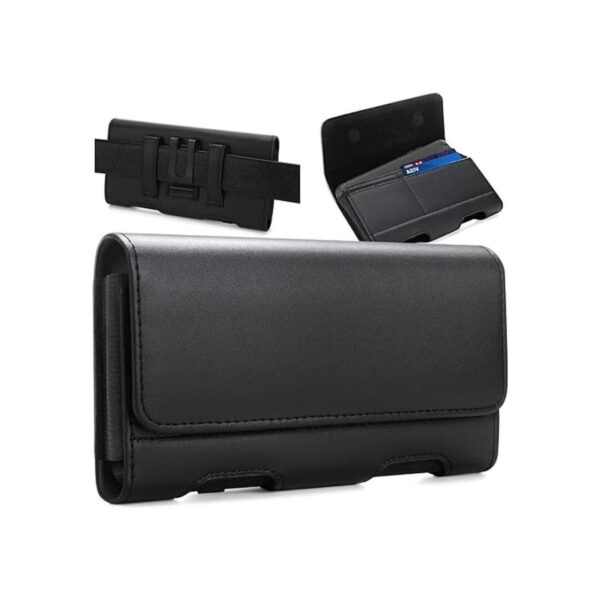 BECPLT Funda para Galaxy Z Fold 4 funda de cuero con clip_1