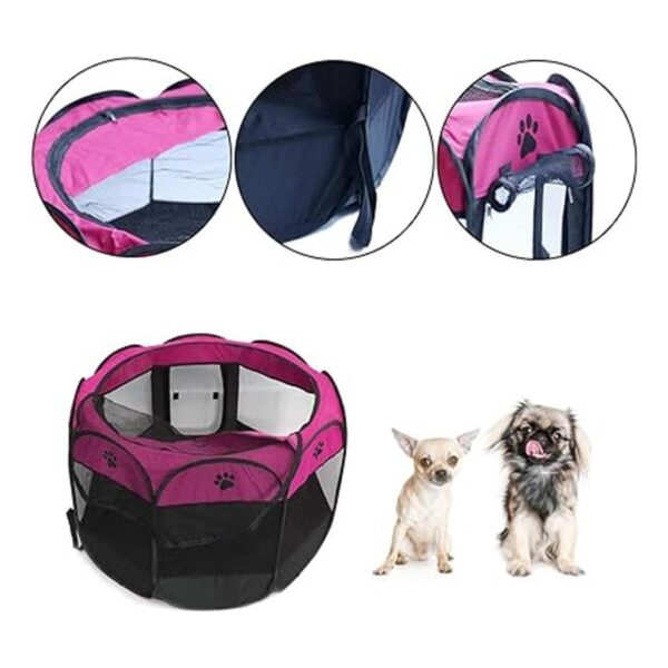 BEIKOTT Parques para mascotas corrales plegables para_4