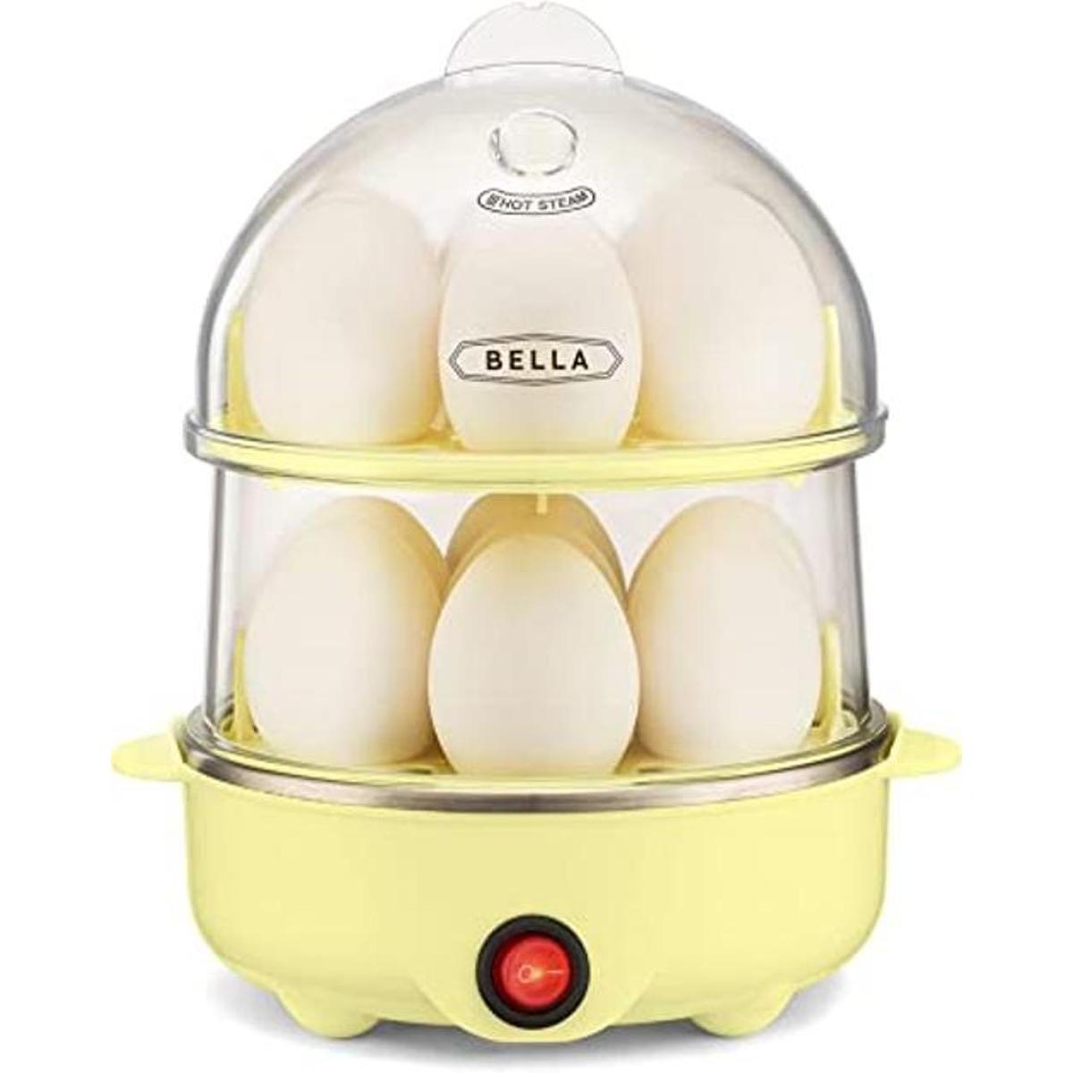 BELLA Cocina de huevos de doble nivel caldera rápida y