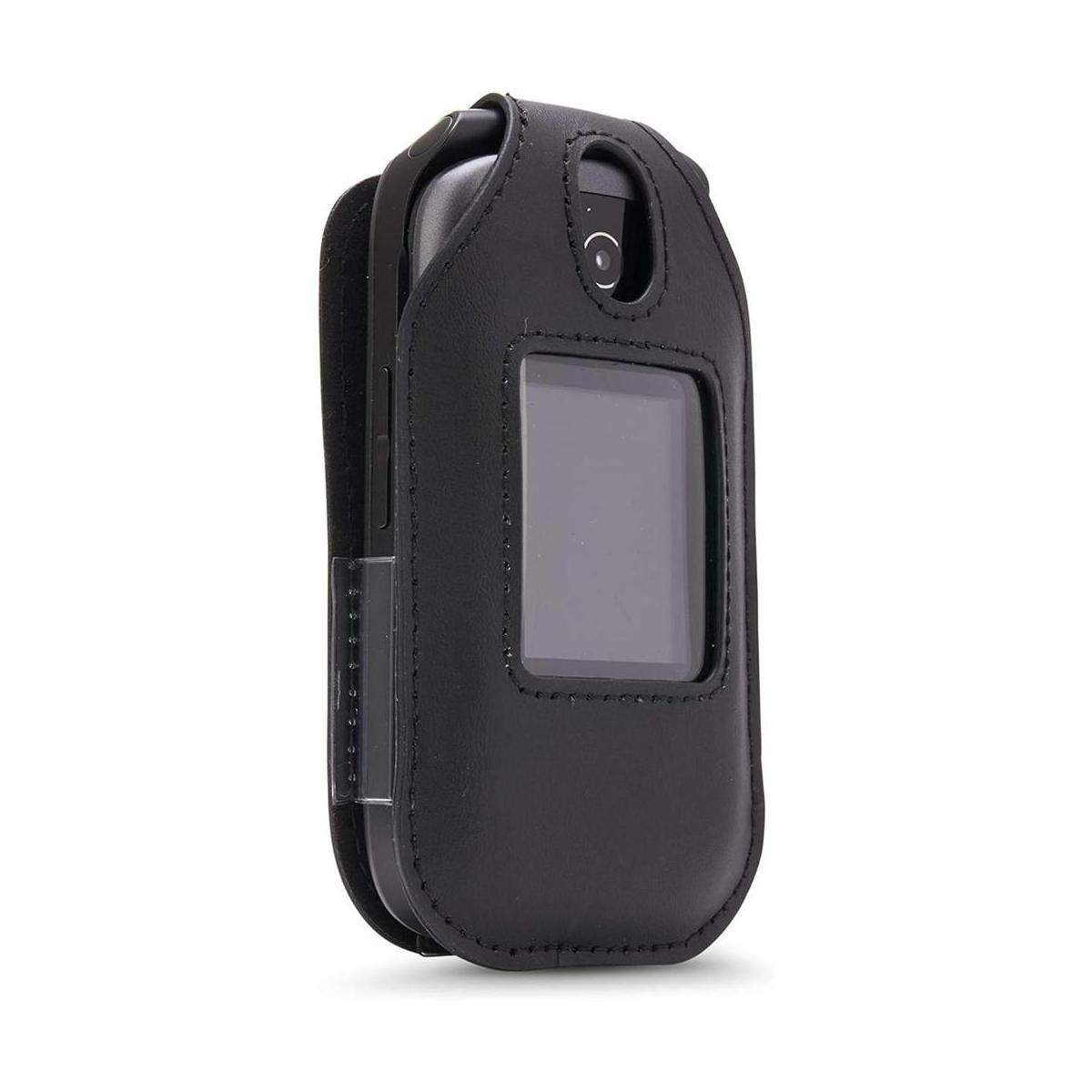 BELTRON Funda de piel con tapa para celular de consumo