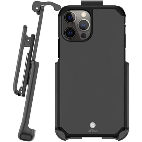 BELTRON Funda con clip para cinturón para iPhone 12 Pro_2