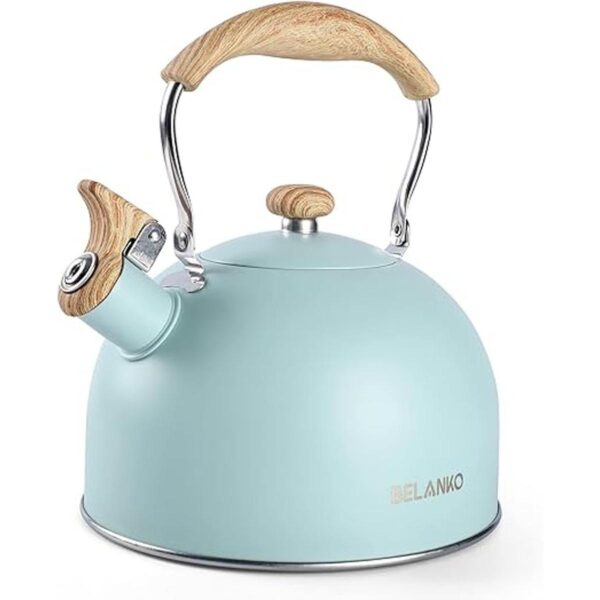 BELANKO Hervidor de té de 85 onzas 2.5 litros silbante_1