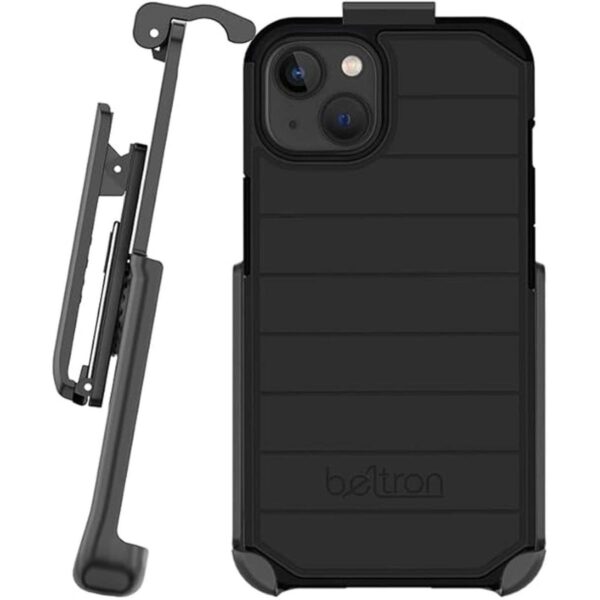 BELTRON Funda con clip para cinturón para iPhone 14_1