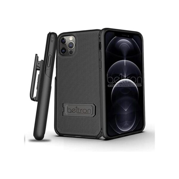 BELTRON Combo Funda y funda para iPhone 12 Pro Max Slim_1
