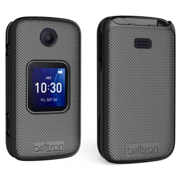 BELTRON Funda con clip para cinturón para Alcatel Go Flip_4