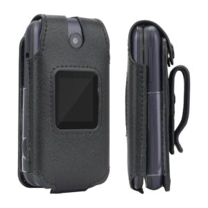 BELTRON Funda de piel ajustada para teléfono Alcatel Go_1