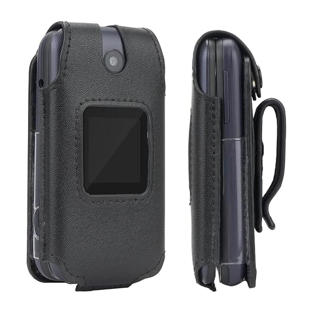 BELTRON Funda de piel ajustada para teléfono Alcatel Go
