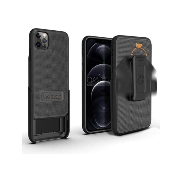 BELTRON Combo Funda y funda para iPhone 12 Pro Max Slim_5