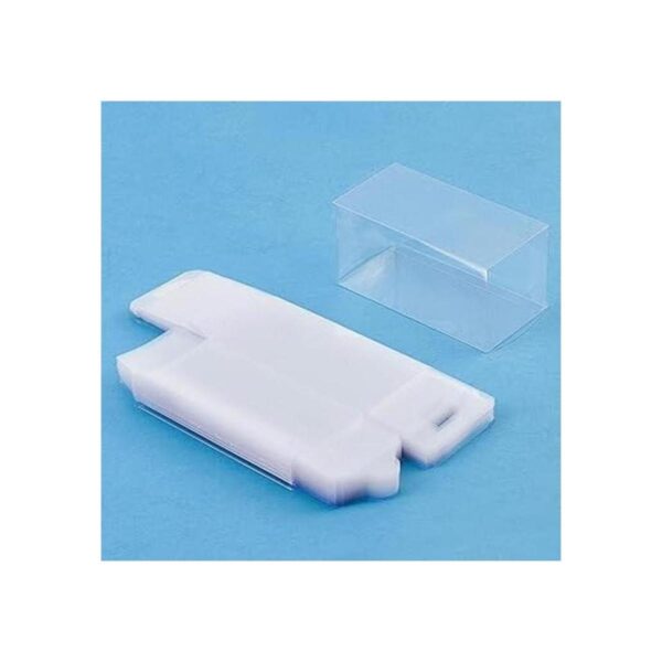 BENECREAT 20 cajas rectangulares de plástico transparente_5
