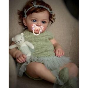 Muñecas Reborn de 24 pulgadas 23.6 in muñeca de bebé de_1