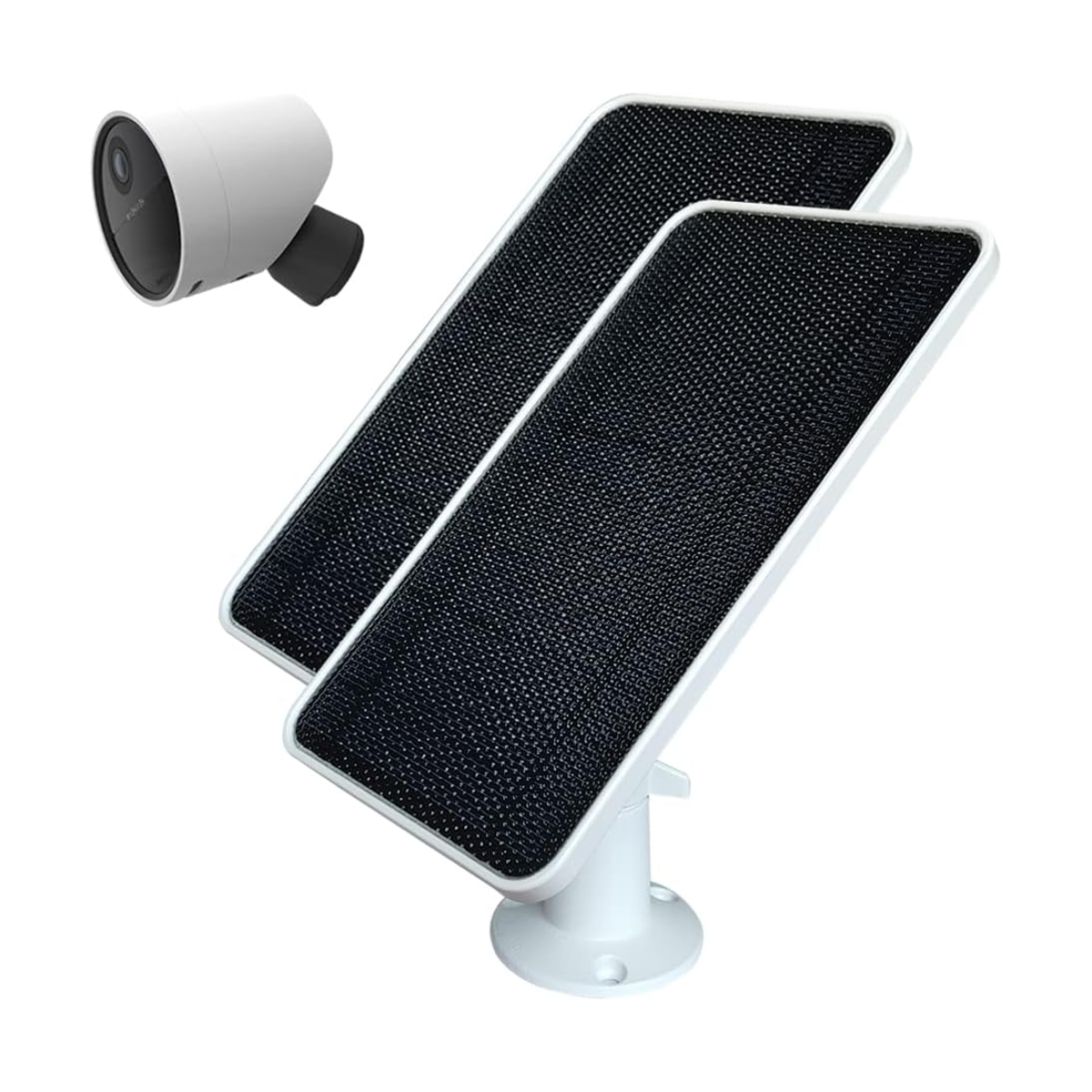 JJMASEE Panel solar compatible con cámara de seguridad