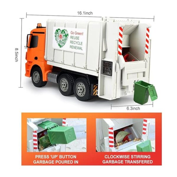 DOUBLE E Benz Juego de juguetes de reciclaje eléctrico