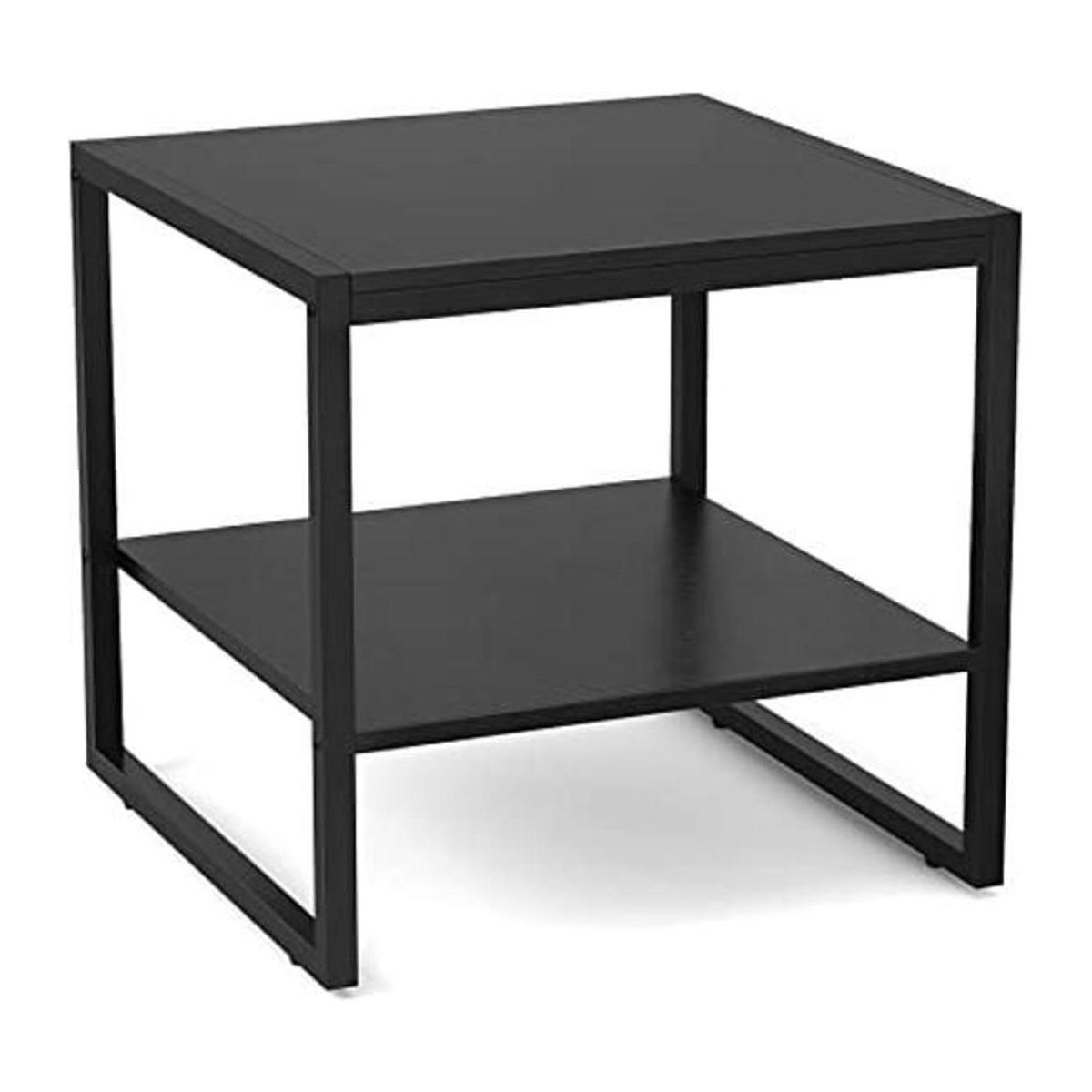 Homieasy Mesa auxiliar mesa auxiliar cuadrada de 20