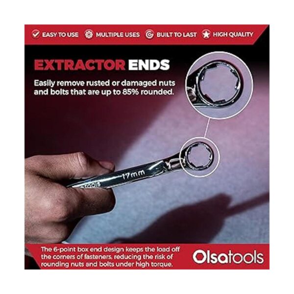 Olsa Tools Juego de llaves de desplazamiento para_3