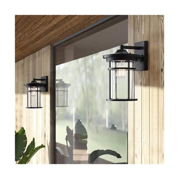 Casia Apliques de pared para exteriores linterna de pared_2