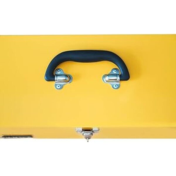 Caja de herramientas portátil de acero resistente de 16