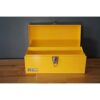 Caja de herramientas portátil de acero resistente de 16