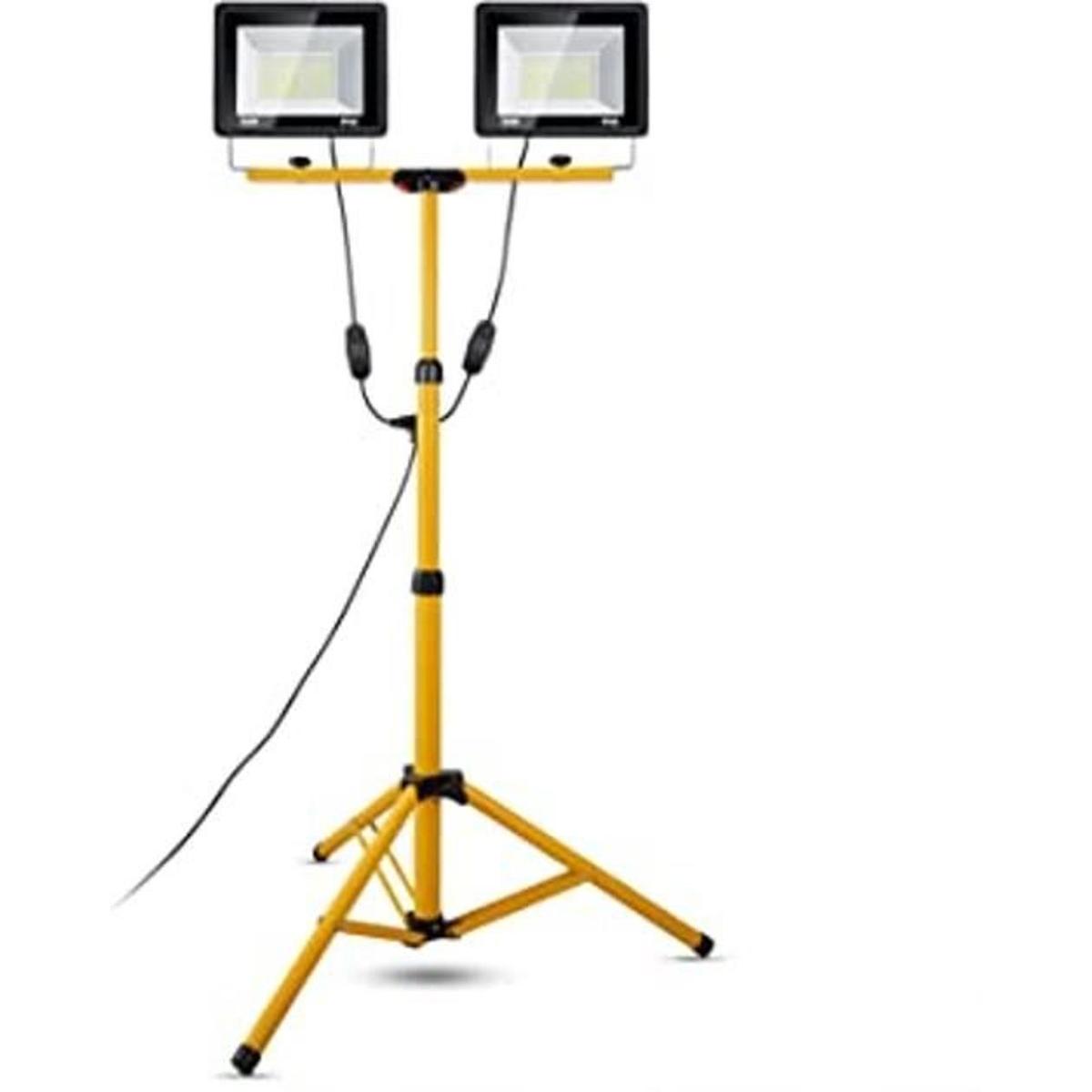 ORHOMELIFE Luces de trabajo de 10000 lúmenes con soporte