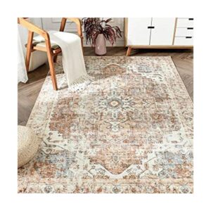 JINCHAN Alfombra persa para interiores estilo clásico