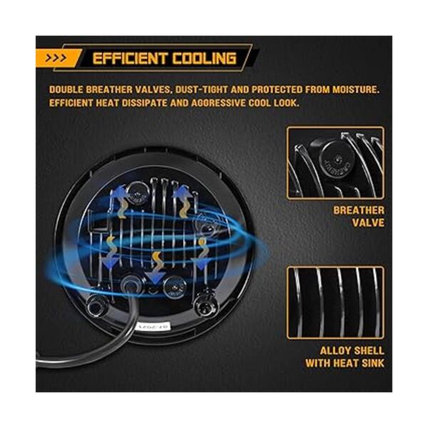 Haitzu Luces antiniebla LED compatibles con GMC Sierra_5
