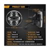 Haitzu Luces antiniebla LED compatibles con GMC Sierra_2