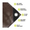 Core Tarps Lona resistente de 8 mm. 0.31 pulgadas_5