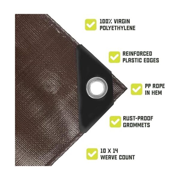 Core Tarps Lona resistente de 8 mm. 0.31 pulgadas_5